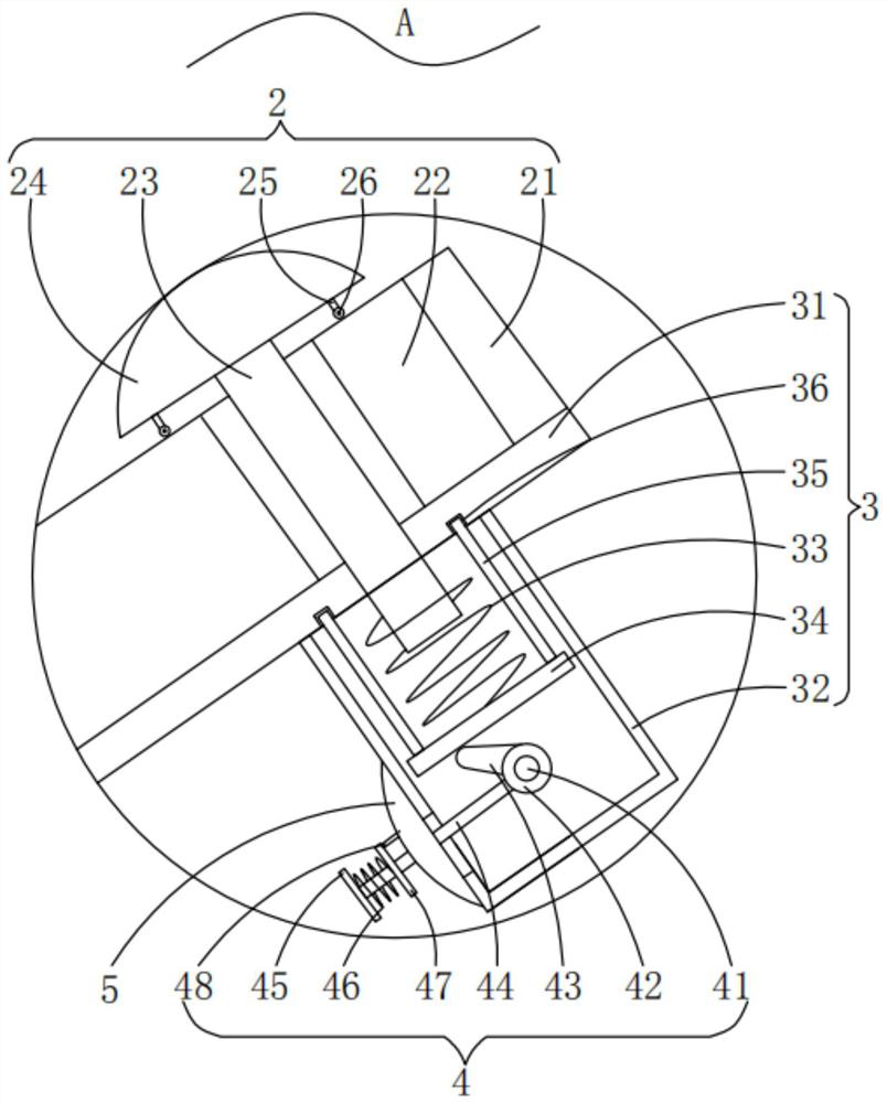 Auxiliary supporting device for throat head and neck surgery