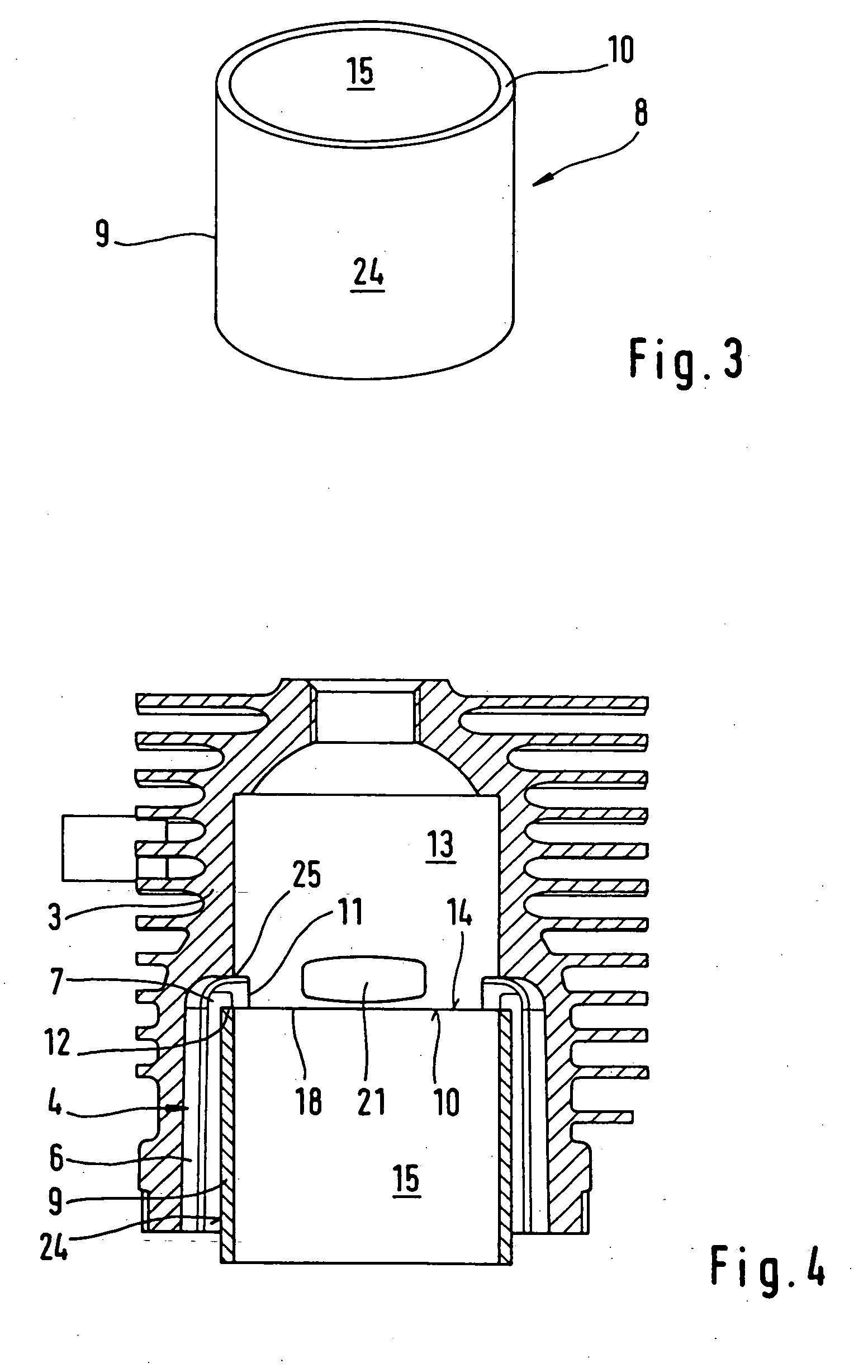 Cylinder for an internal combustion engine of a manually guided implement