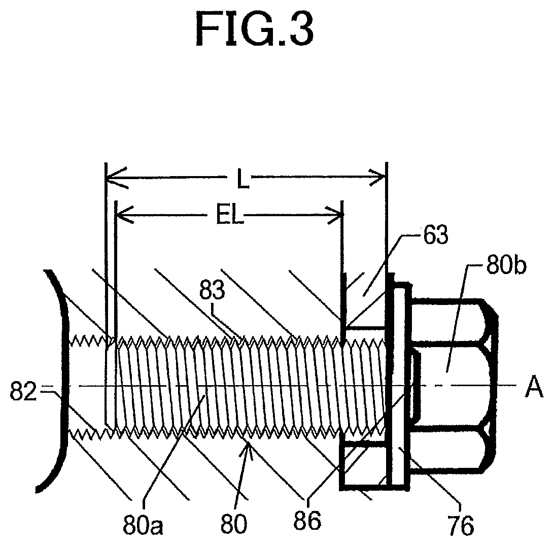 Lubrication mechanism for bearing of vehicle electric motor