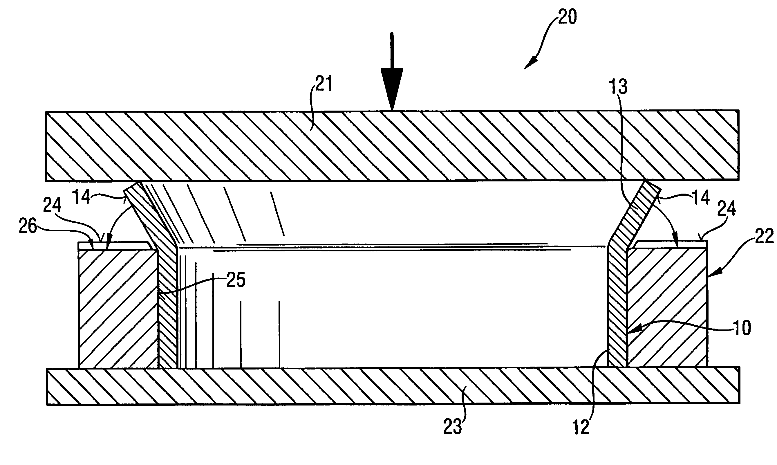 Flange sleeve, method for the production thereof and bending tool for producing flanges on a sleeve