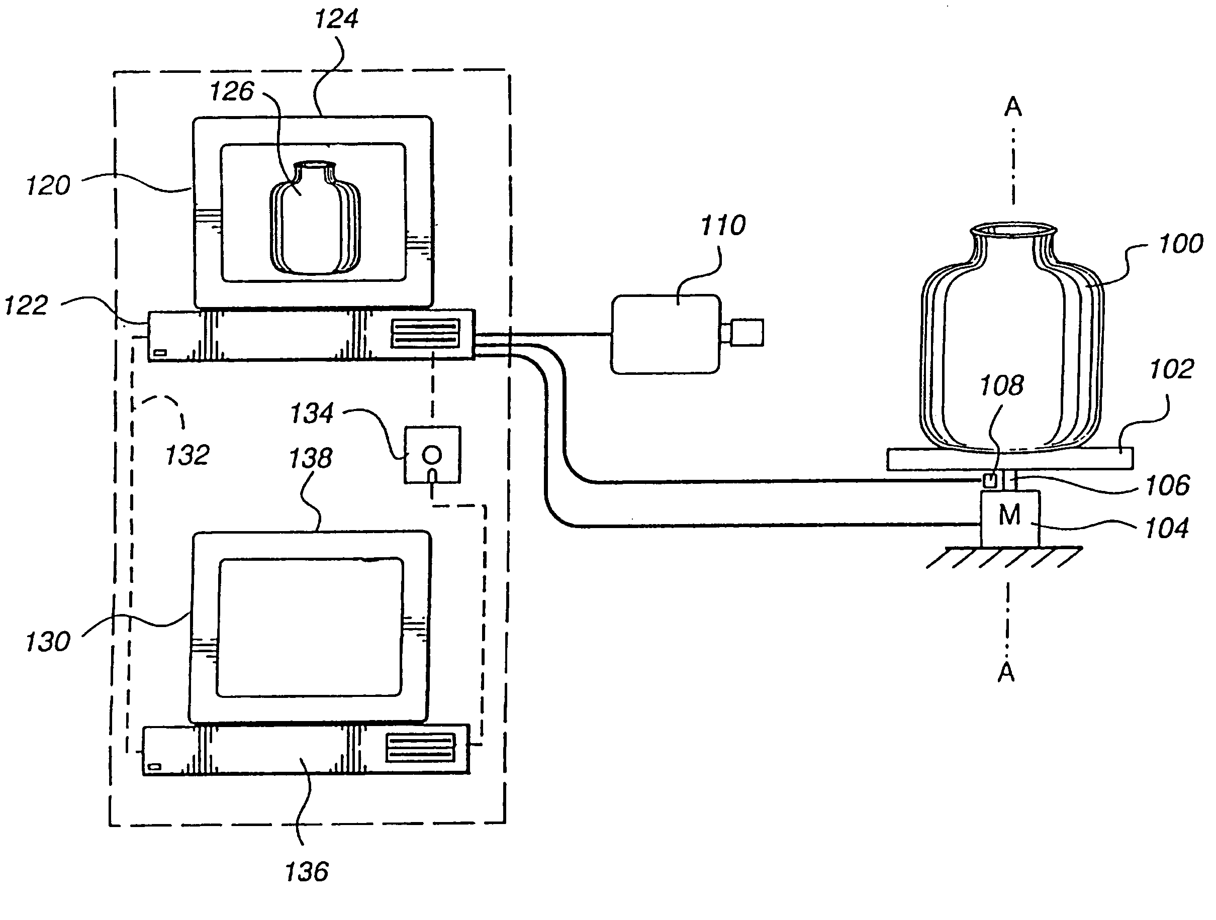 Calibration ring for developing and aligning view dependent image maps with 3-D surface data