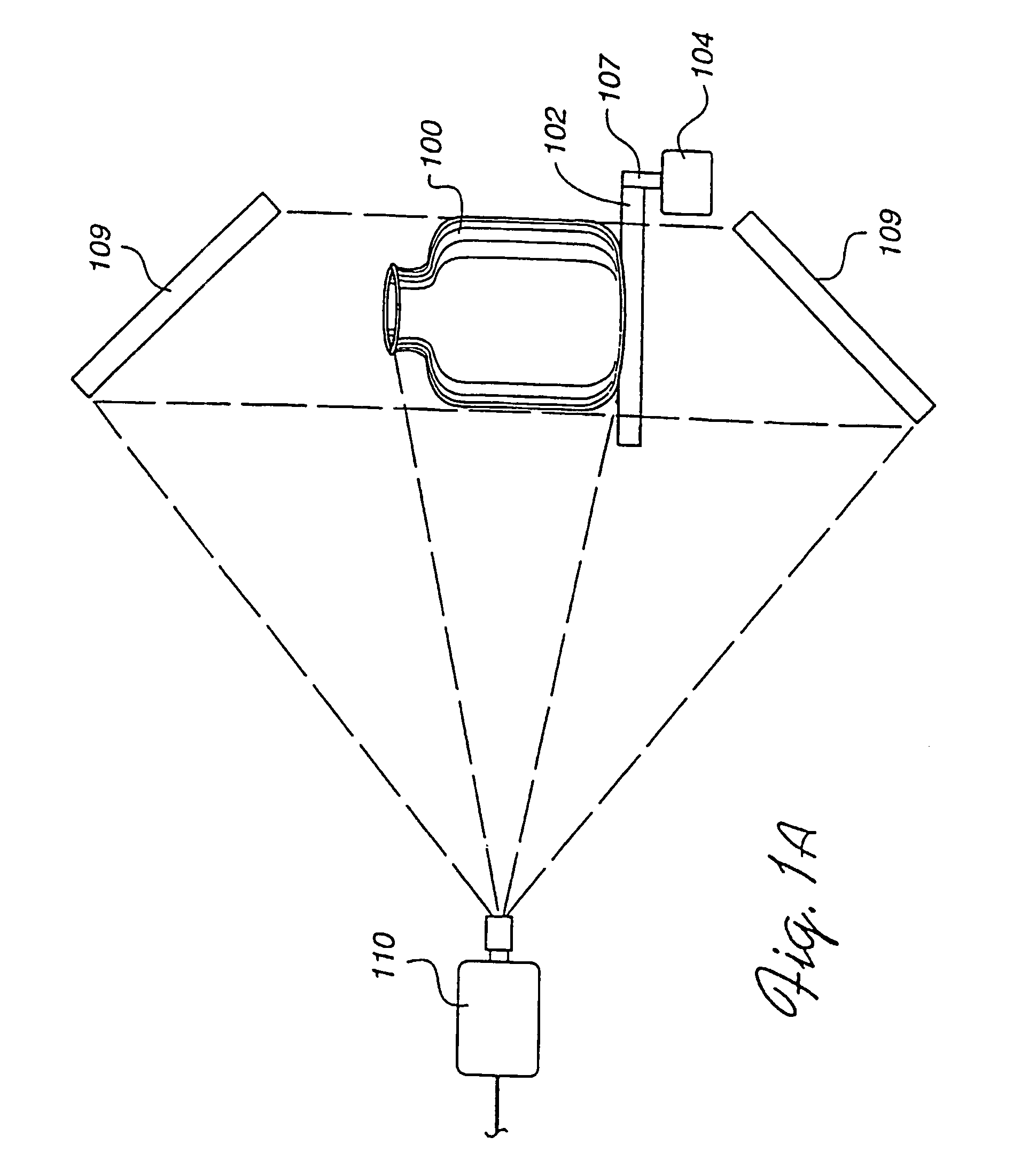 Calibration ring for developing and aligning view dependent image maps with 3-D surface data