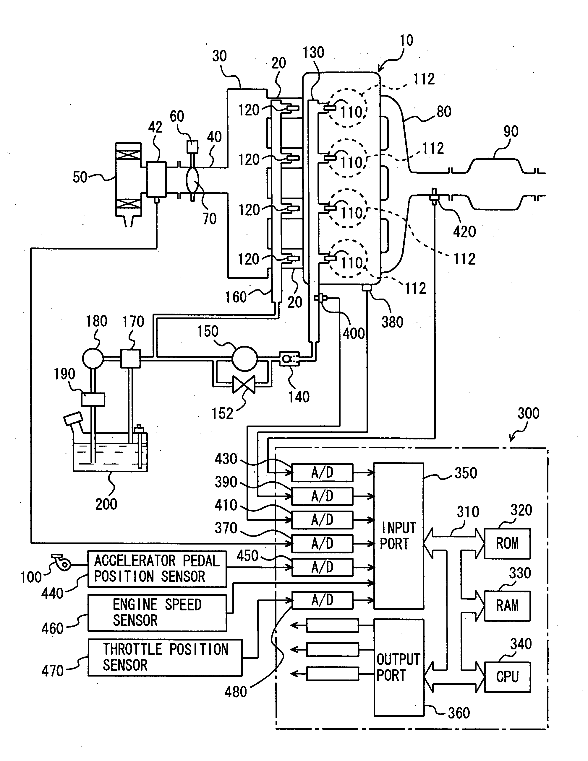 Internal combustion engine control apparatus