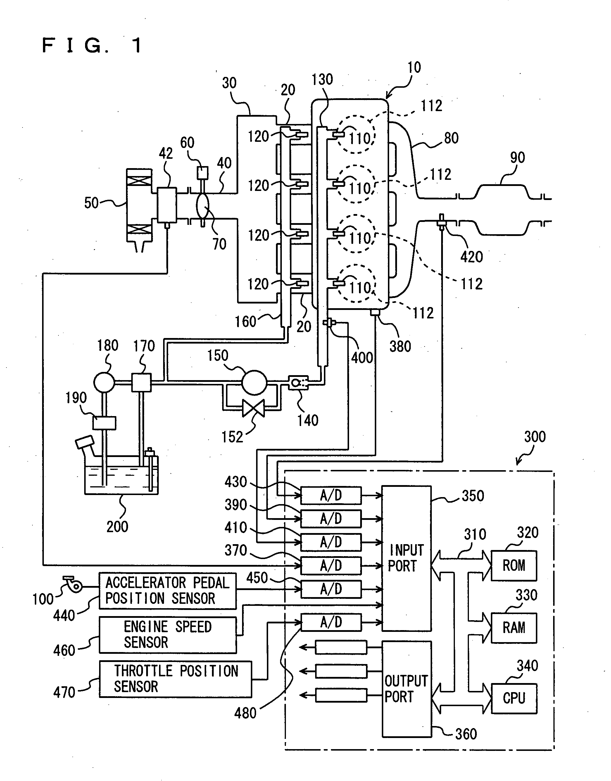 Internal combustion engine control apparatus