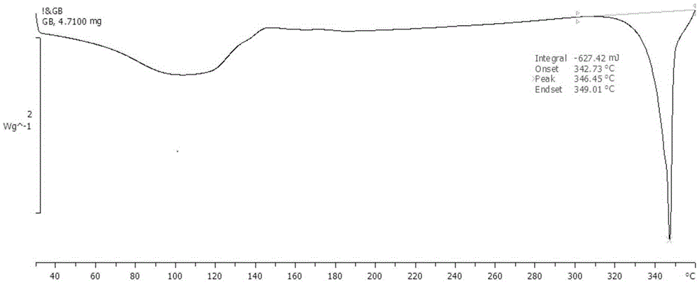 Ginkgolide B amorphous solid dispersion prepared through hot-melt extrusion method