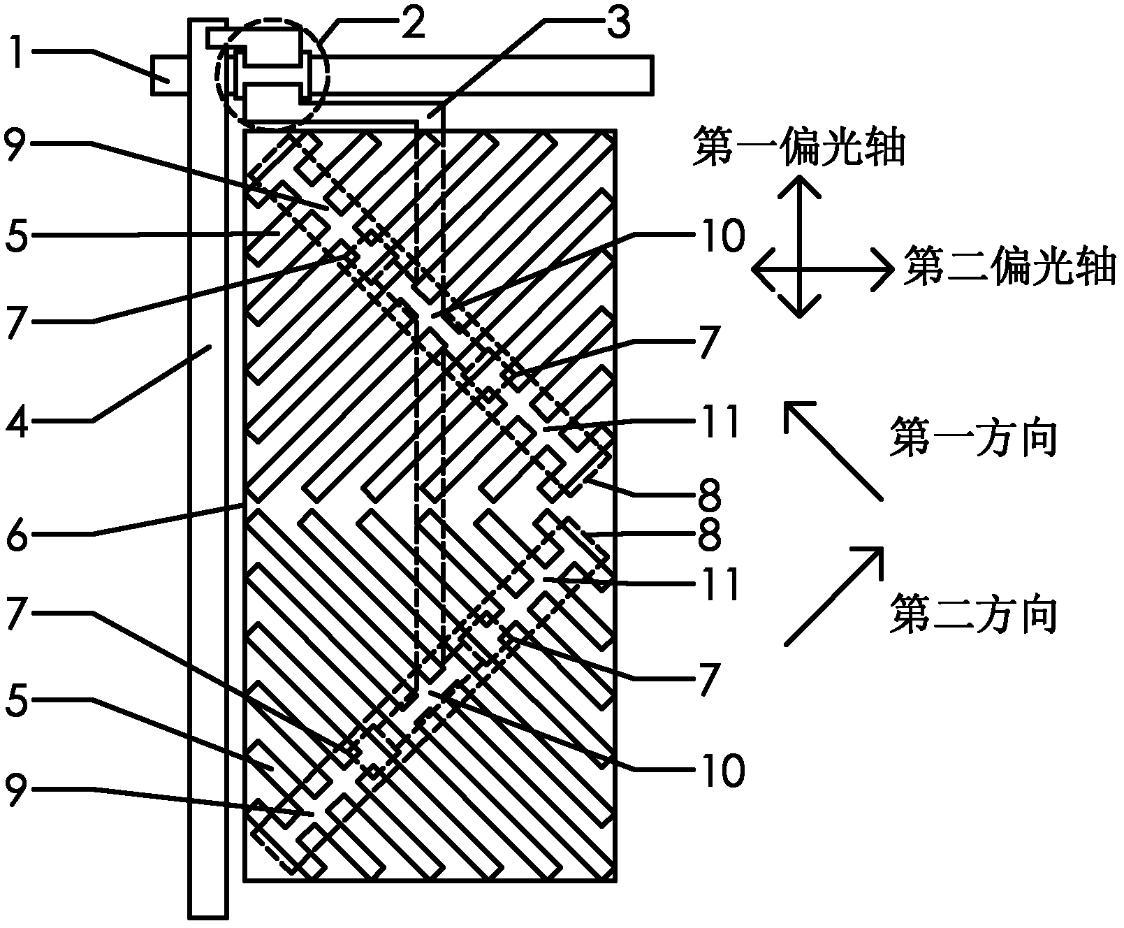 Pixel unit and LCD (liquid crystal display) panel