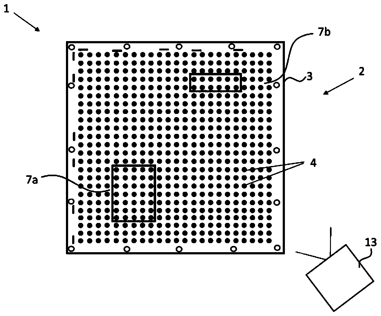 Holding device for holding circuit boards and such like