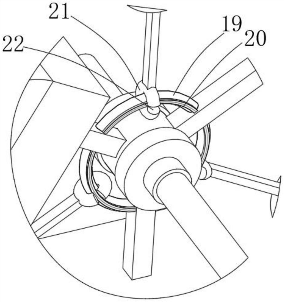 Secondary impact type traditional Chinese medicine pulverizer with three layers of impact plates