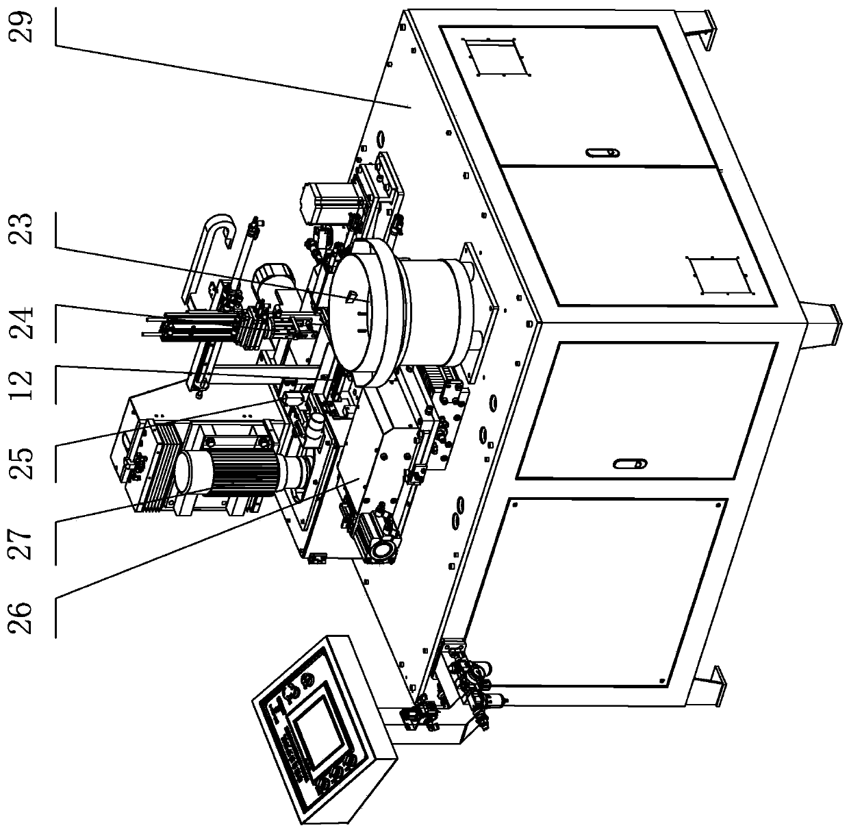 Diamond bead automatic edge cutting machine