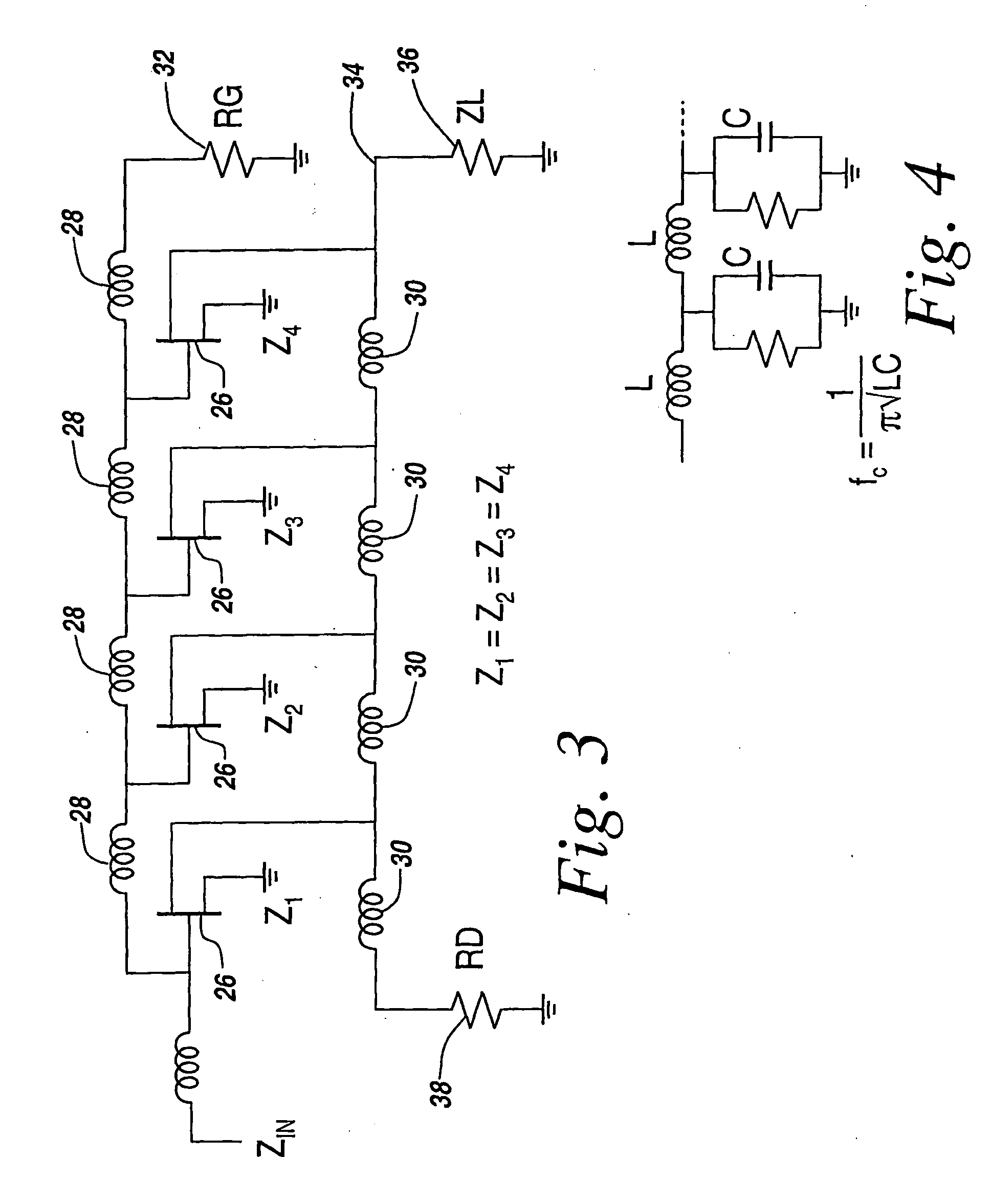 Solid-state ultra-wideband microwave power amplifier employing modular non-uniform distributed amplifier elements