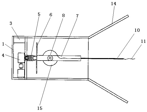 Special-shaped hose wire wire feeder for construction machinery and its use method