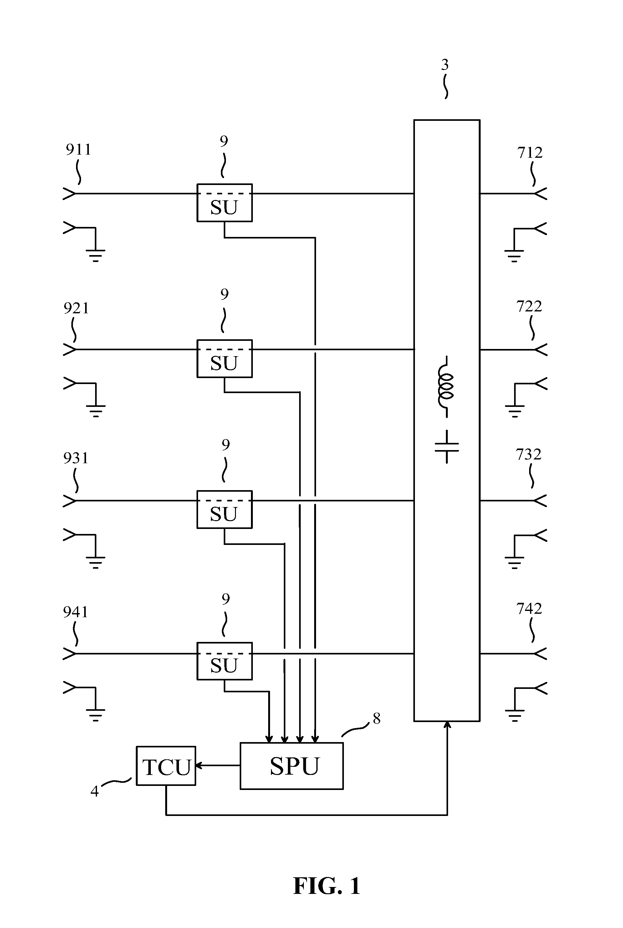 Method for automatically adjusting a tuning unit, and automatic tuning system using this method