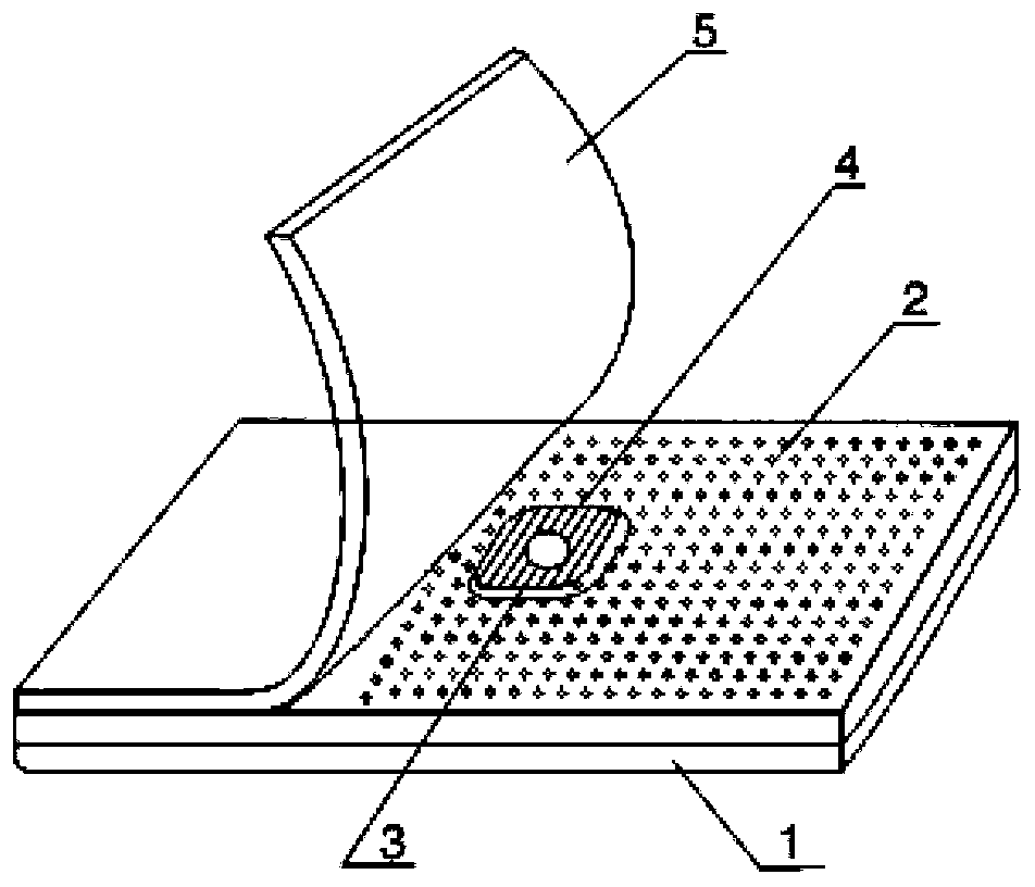 Far infrared magnet therapy paste capable of promoting qi, activating blood, relieving swelling and removing stasis