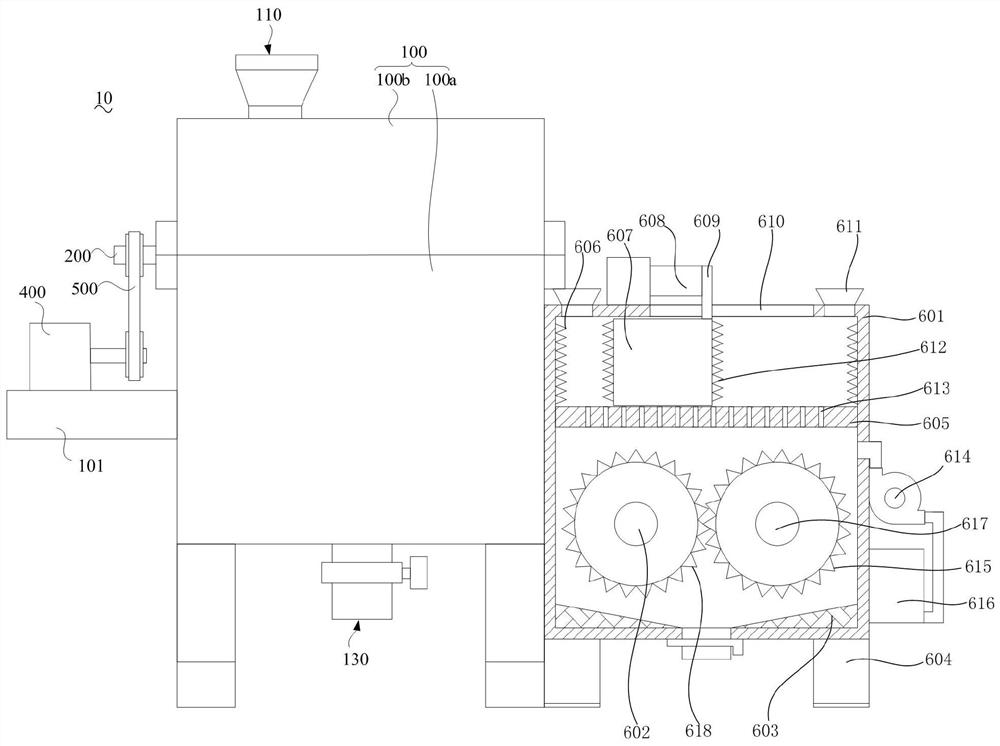 Environment-friendly production device of Chinese herbal medicine pieces