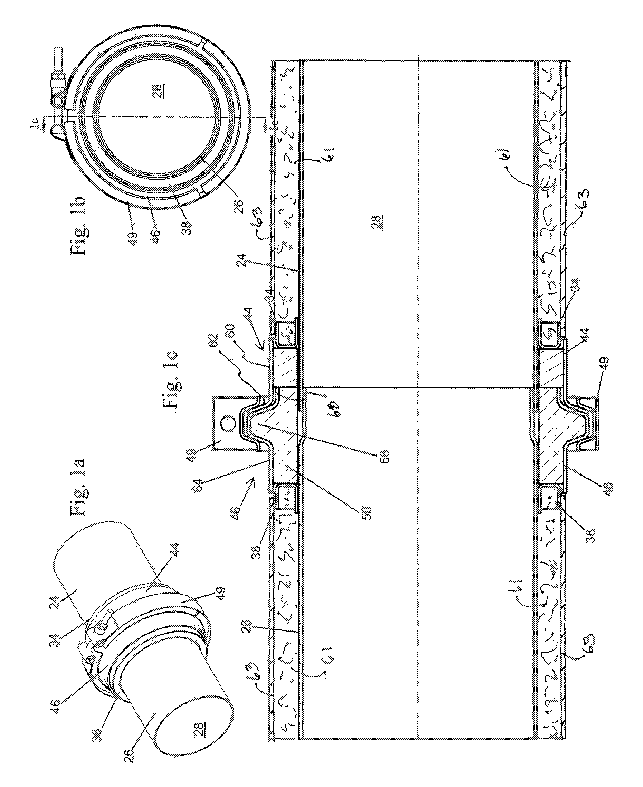 Insulated Tube Joint Connection