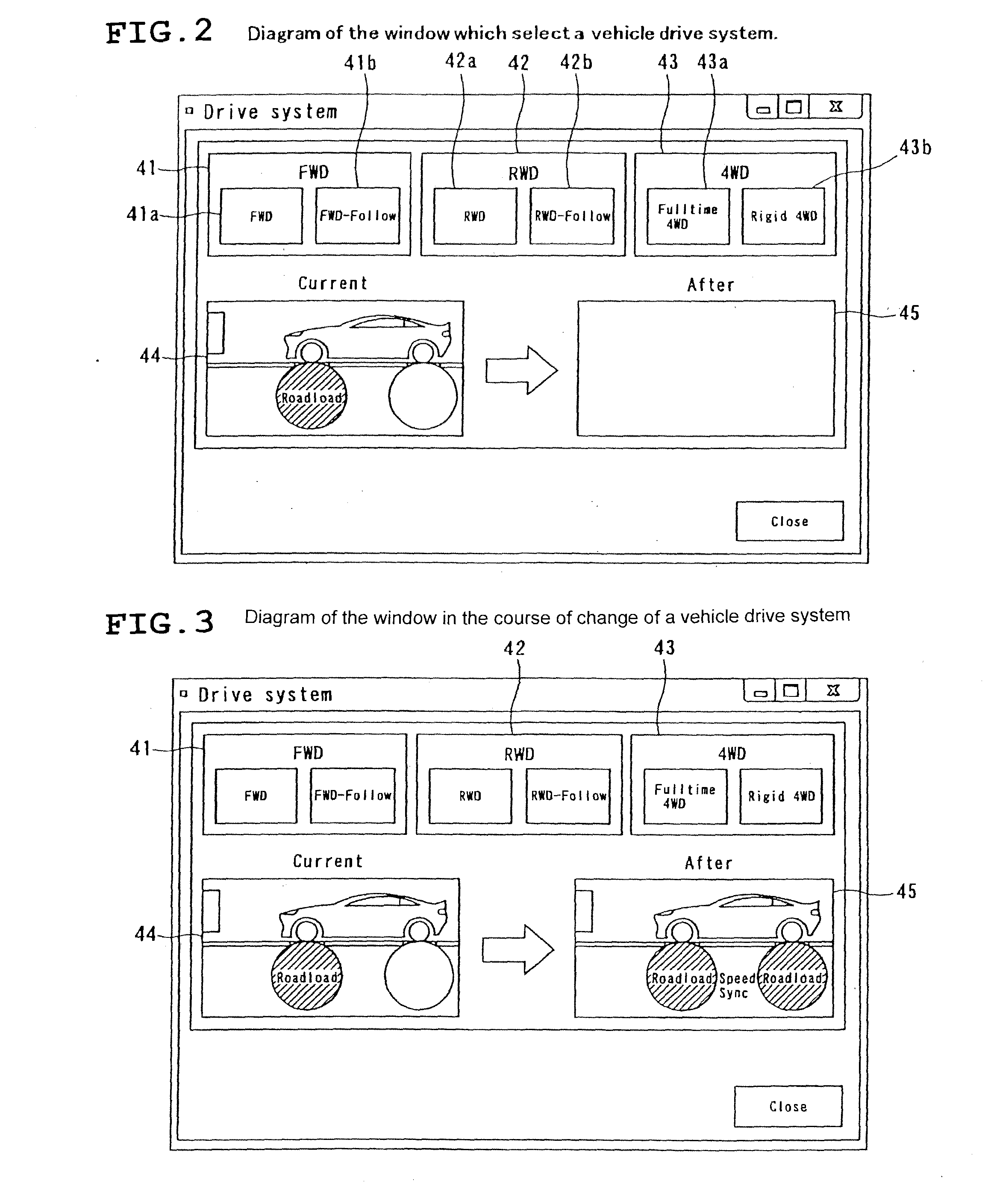 Operation display device of chassis dynamometer system