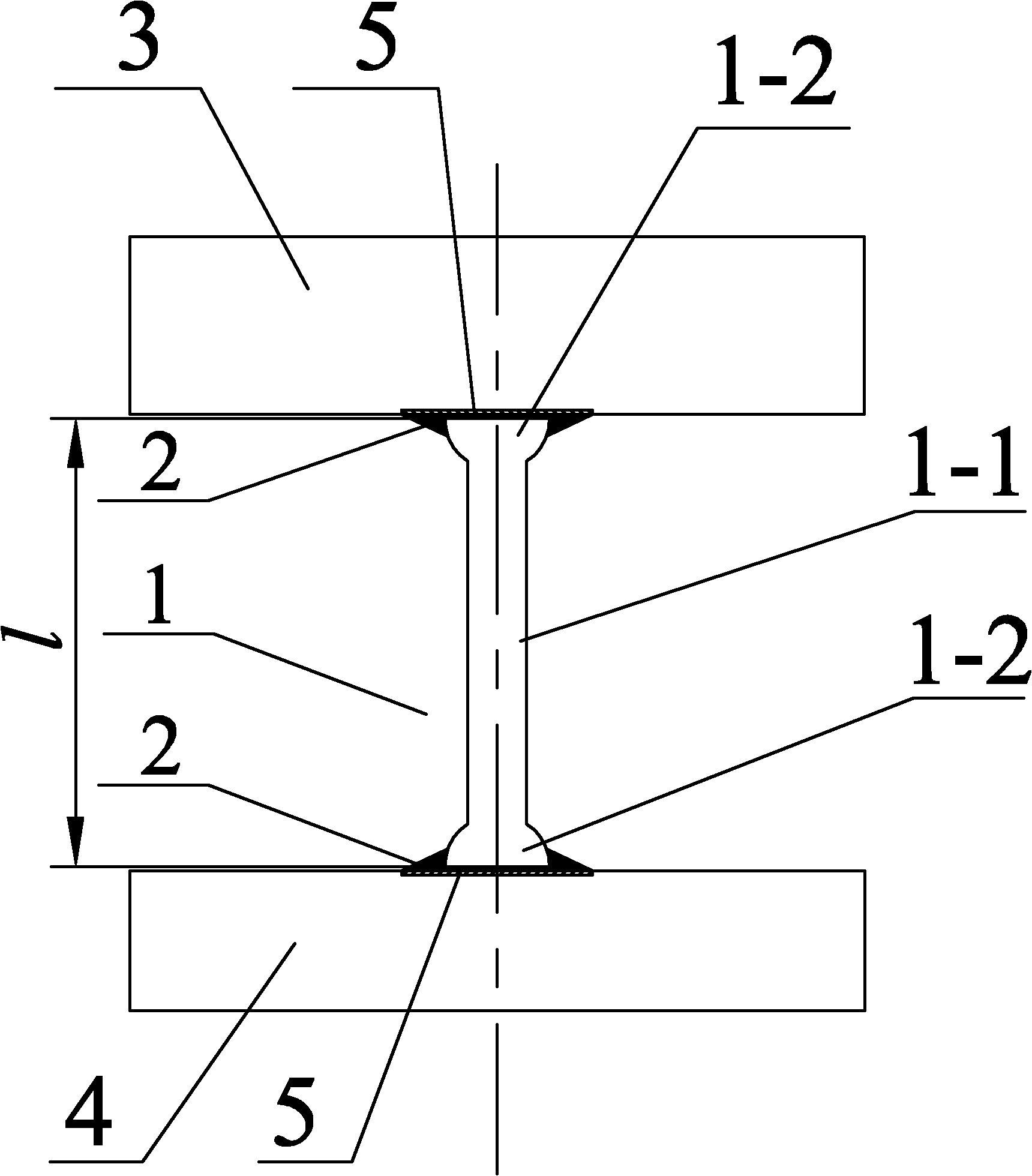 Interconnection structure for improving reliability of soldering spot of soft soldering of CCGA (Ceramic Column Grid Array) device and implementation method
