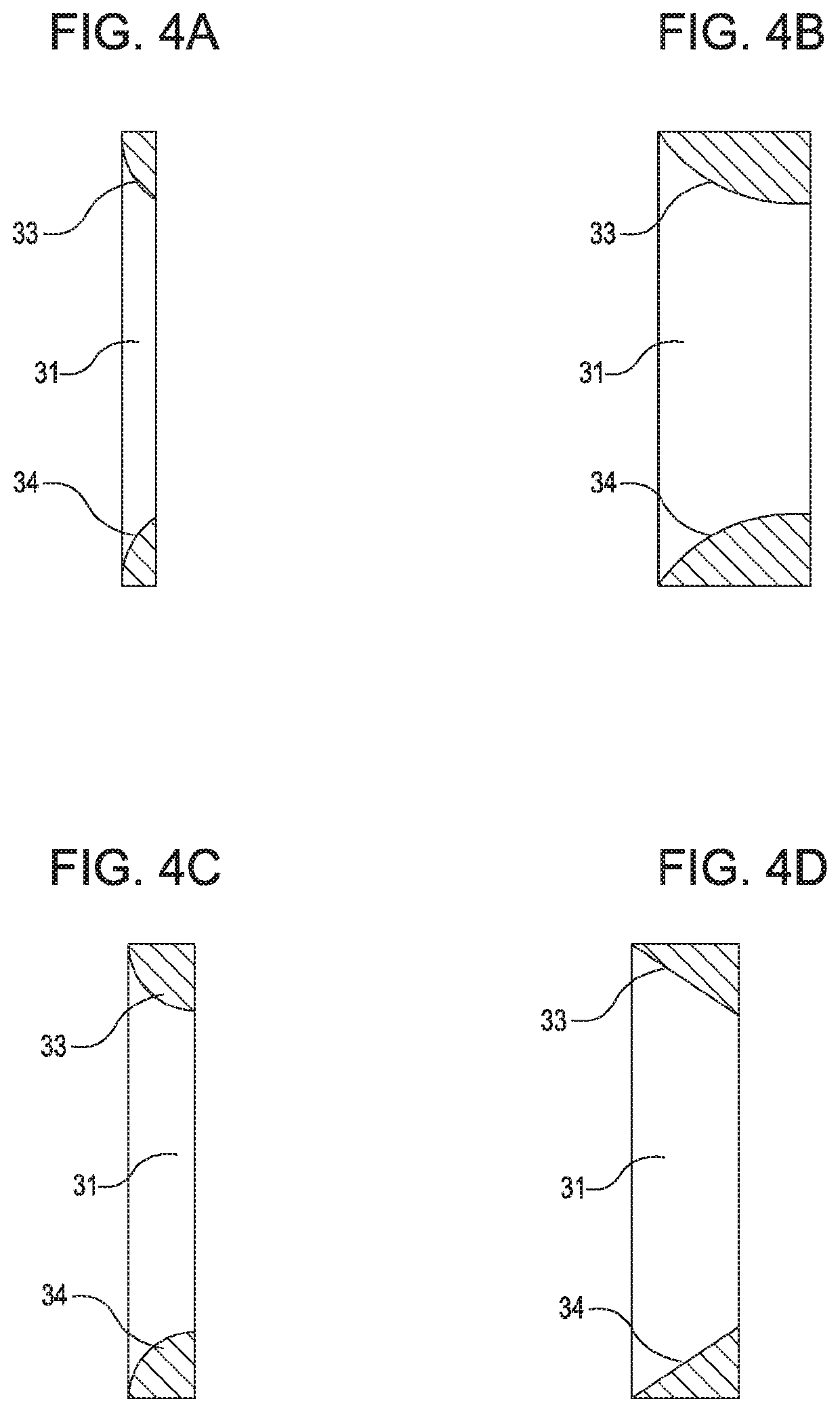 Filter assembly with curved inlet guide