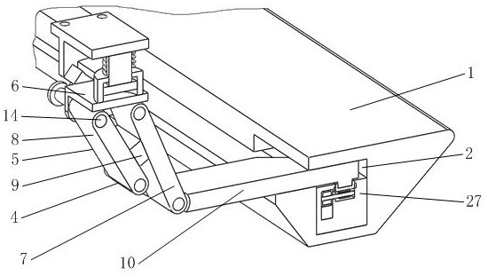 Safety pedal for automobile