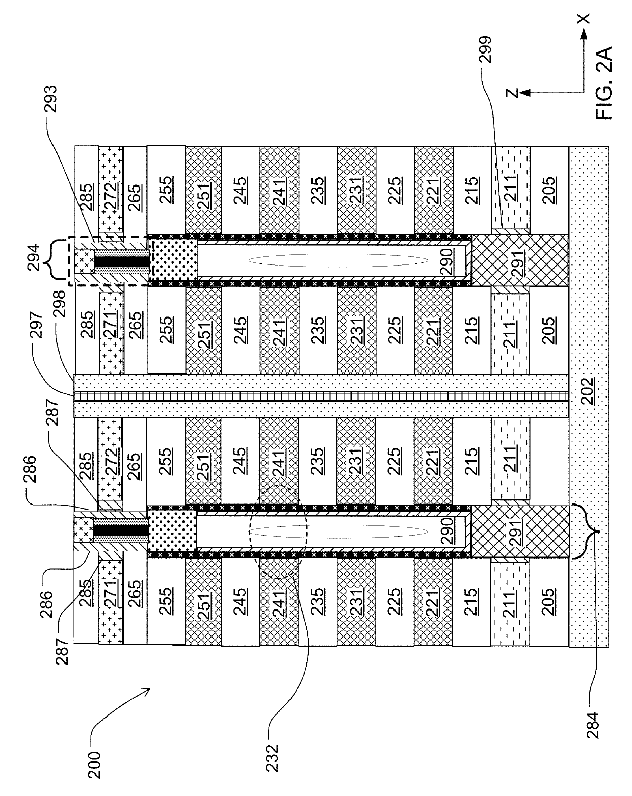 String select line gate oxide method for 3D vertical channel NAND memory