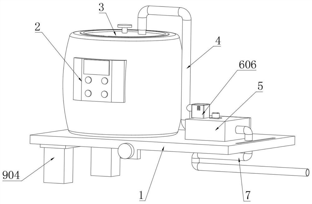 Portable traditional Chinese medicine fumigation instrument