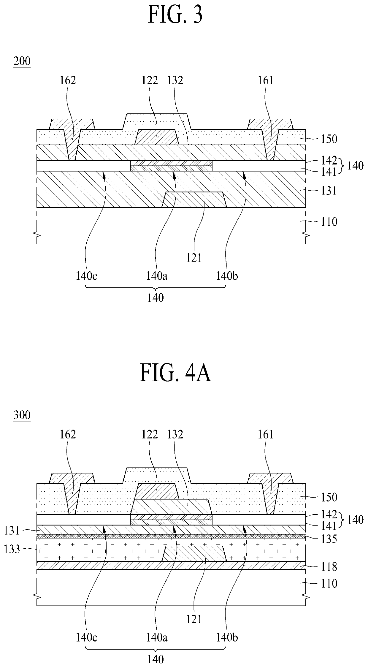 Thin film transistor, method for manufacturing the thin film transistor and display device comprising the thin film transistor
