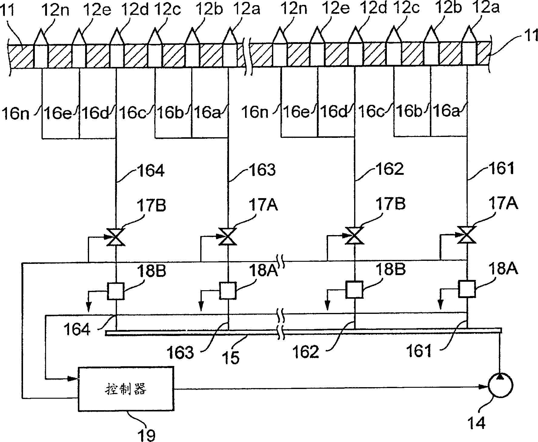 Internal combustion engine with cylinder lubricating system