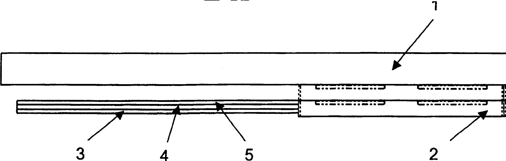 Transmitter head and a system for contactless energy transmission