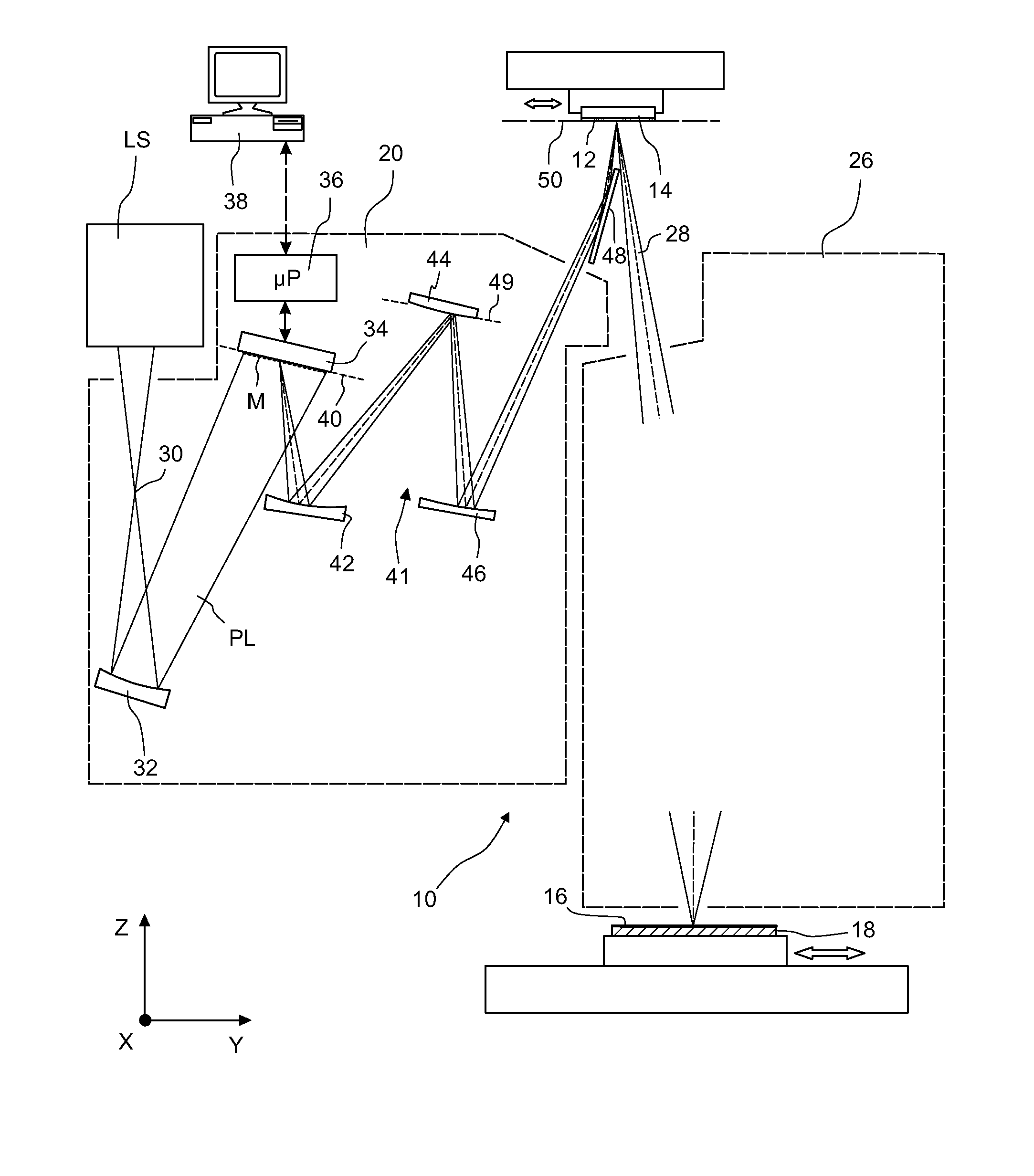 Method of operating a microlithographic apparatus