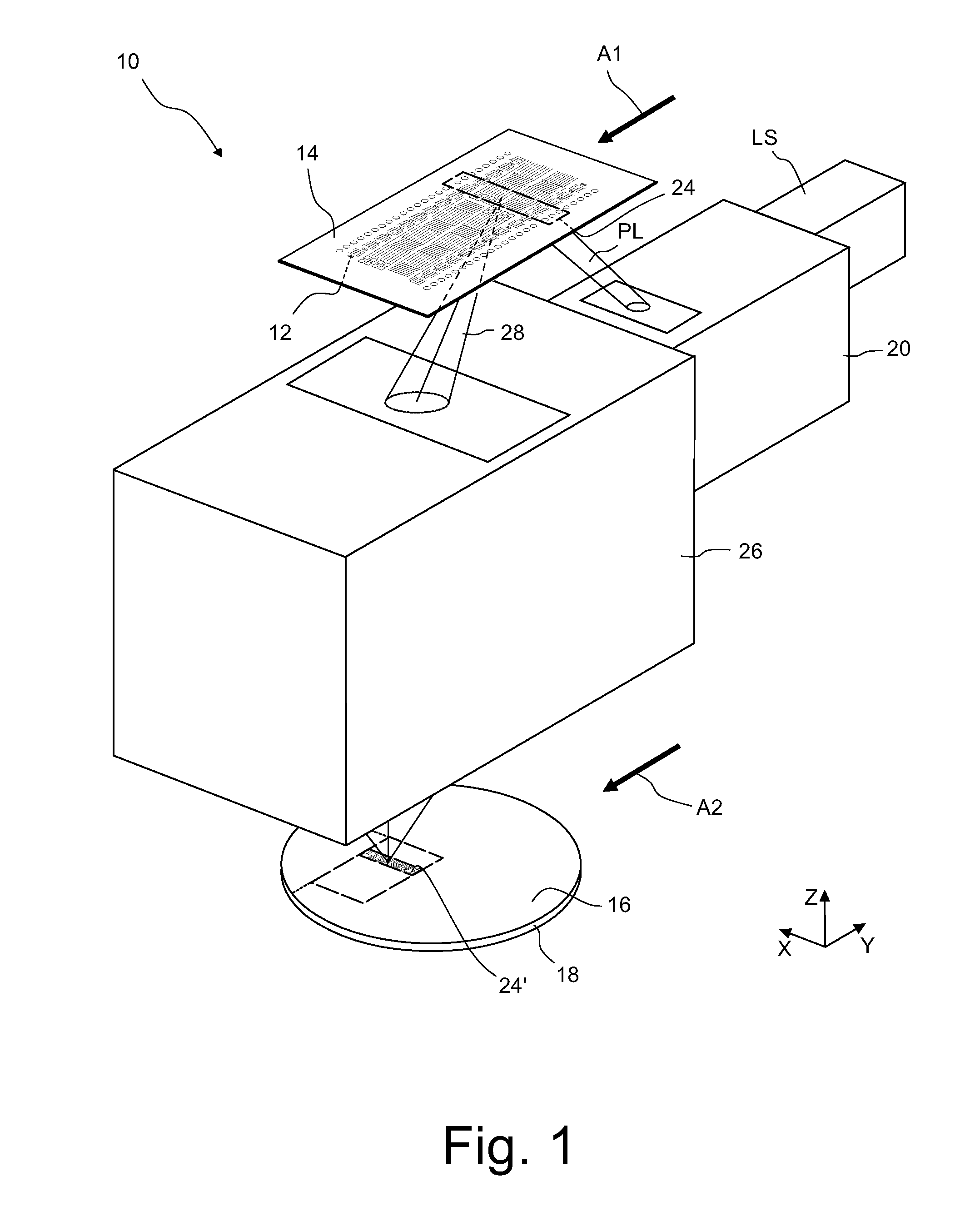 Method of operating a microlithographic apparatus