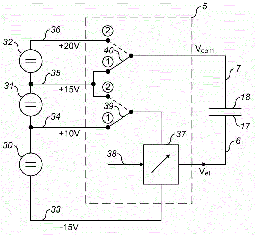 Electrowetting display driving system