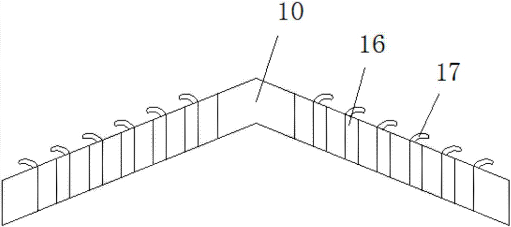 Meat stuffing mixing device