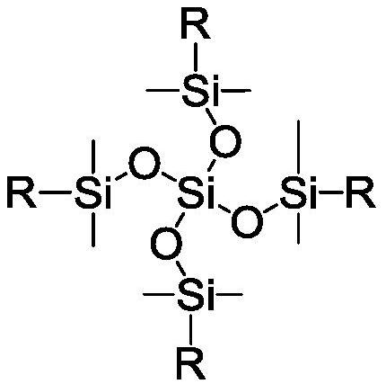 Benzocyclobutene-functionalized tetrakis(dimethylsiloxy)silane, its preparation method and its resin preparation method