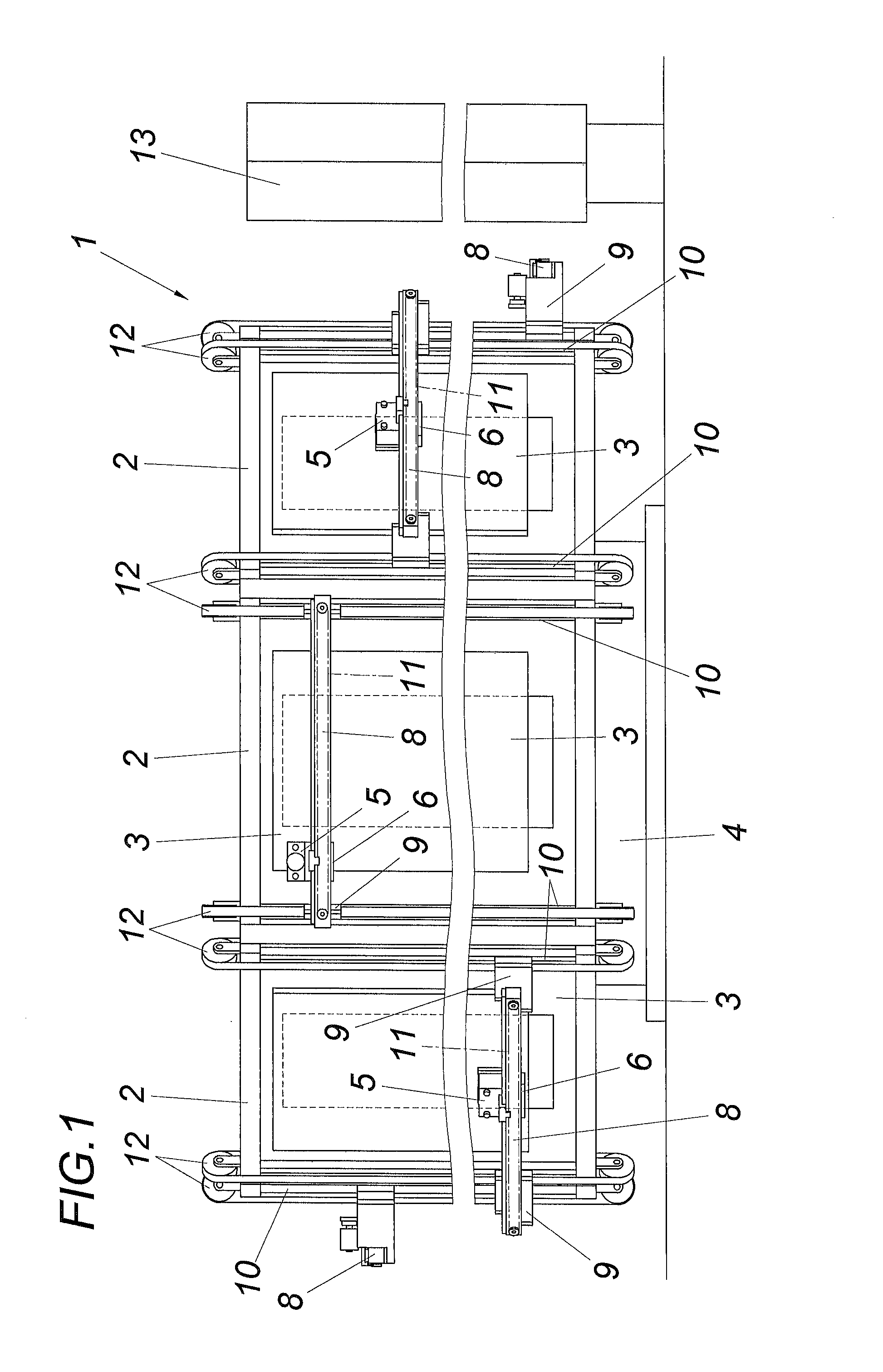 Facility for repairing flaws in pieces of wood