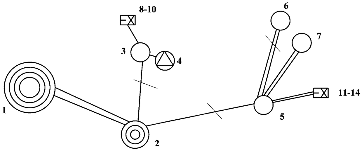 Grid islanding detection and anti-islanding protection method for large-scale wind power