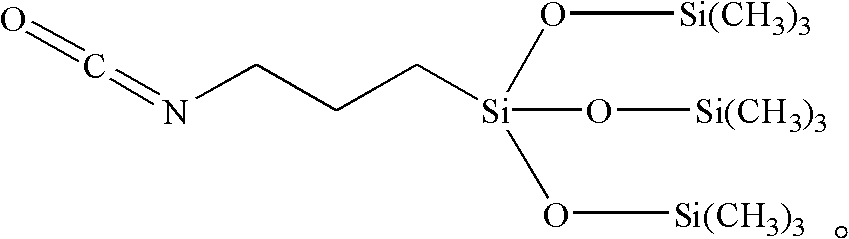 Preparation method for 3- isocyanate propyl (trimethylsilanolate) silane