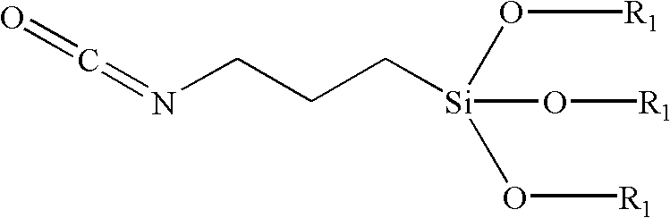 Preparation method for 3- isocyanate propyl (trimethylsilanolate) silane