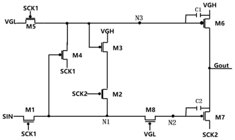 Scanning driving circuit, driving circuit, display panel and display device