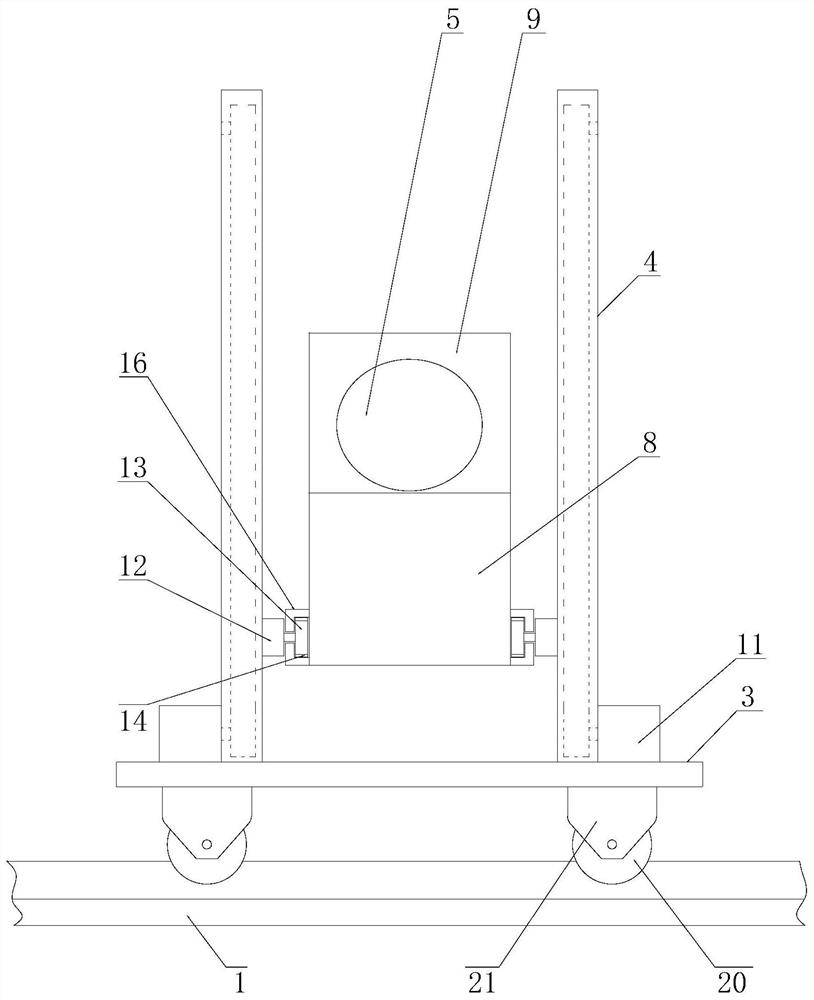 A three-dimensional synchronous loading device for ultrasonic-assisted laser melting deposition forming of large-volume parts