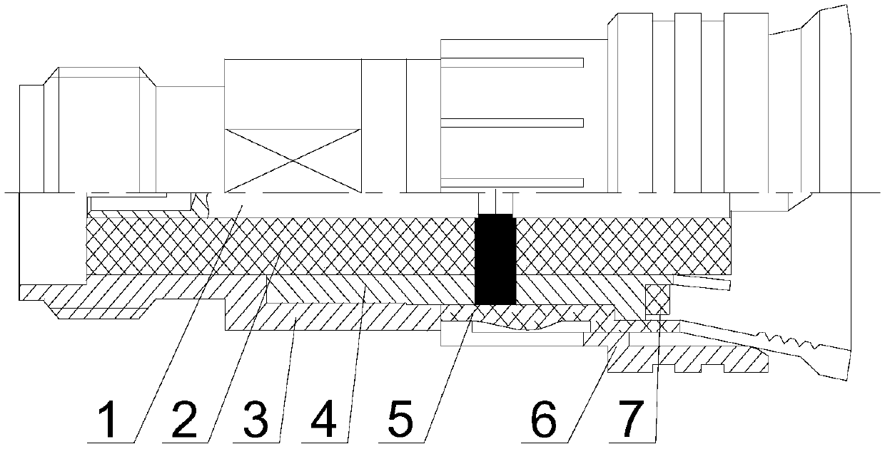 Quick-insertion self-locking device