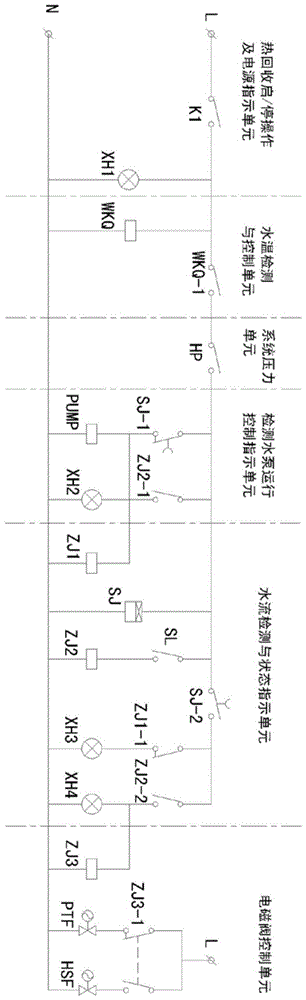 A heat recovery control circuit applied to an air conditioner and its control method