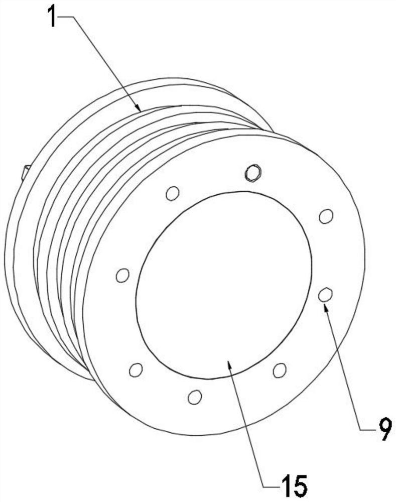 Novel impact-resistant shock-resistant belt pulley