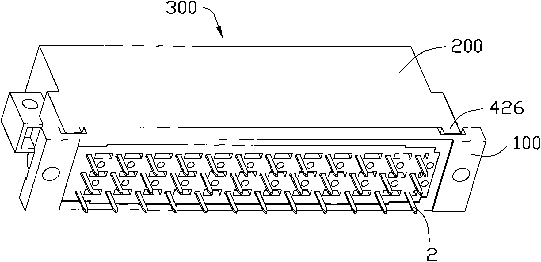 Socket power supply connector, a plug power supply connector and component of socket power supply connector and plug power supply connector