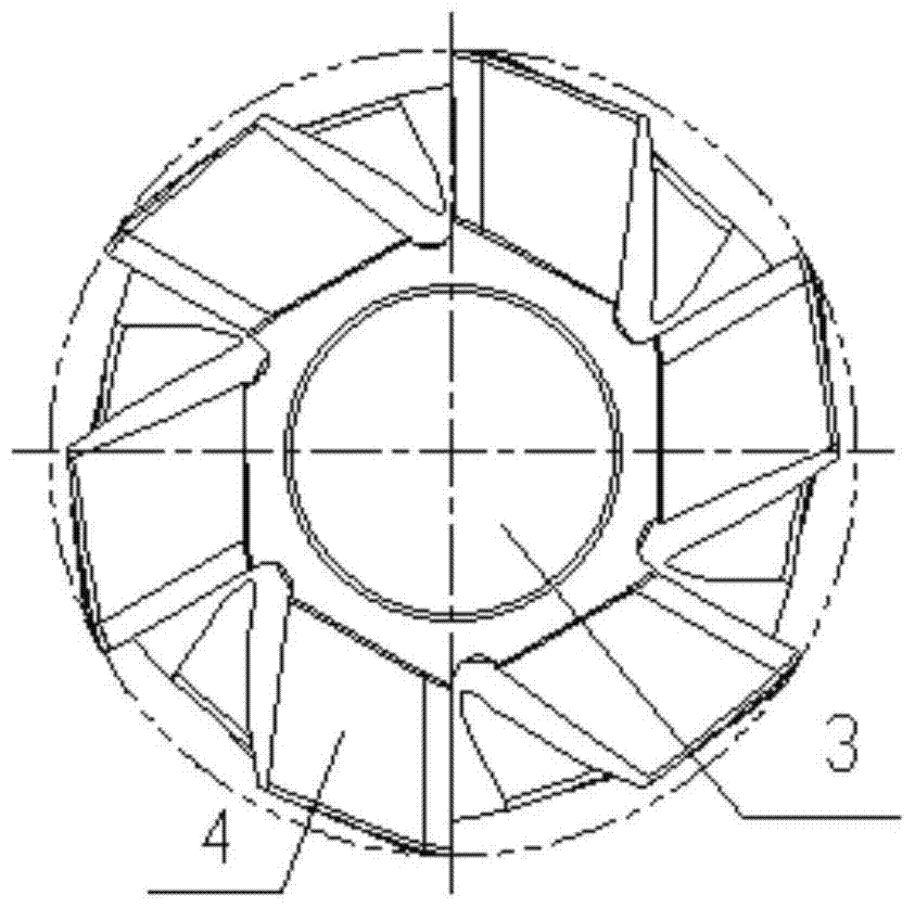 A processing method of blade tenon with asymmetric pressure surface