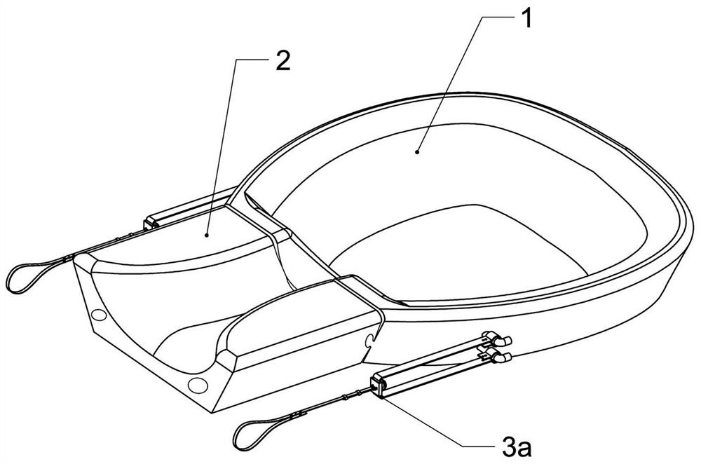 General anesthesia patient head and neck positioning adjusting device