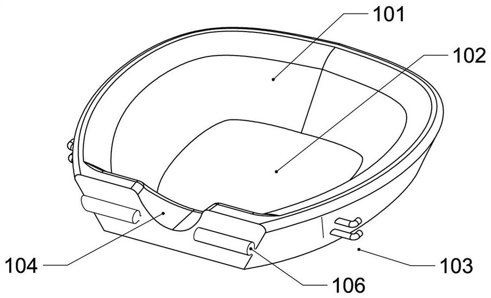 General anesthesia patient head and neck positioning adjusting device