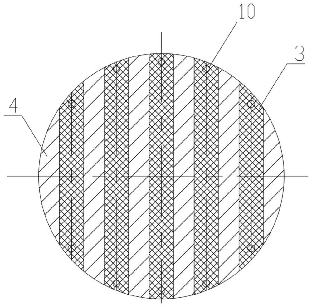 Vertical MSR structure of offshore floating reactor