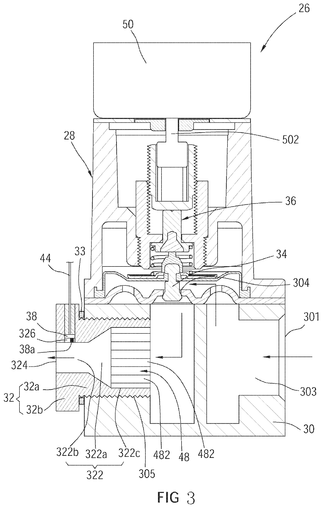 Gas appliance, gas valve and control method thereof