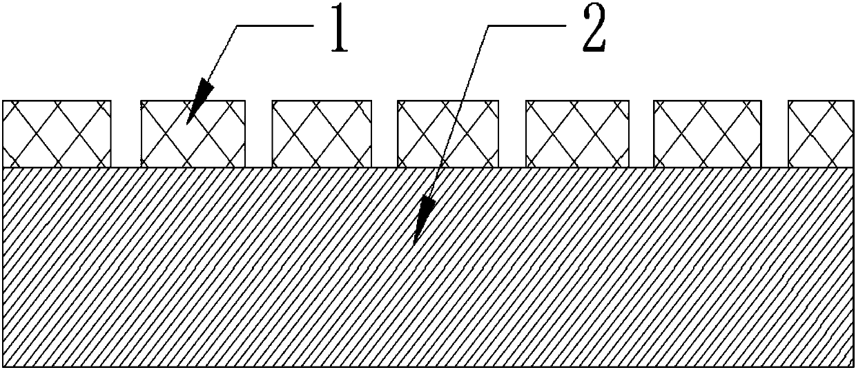 Method for preparing optical super-structure surface based on nanoimprinting