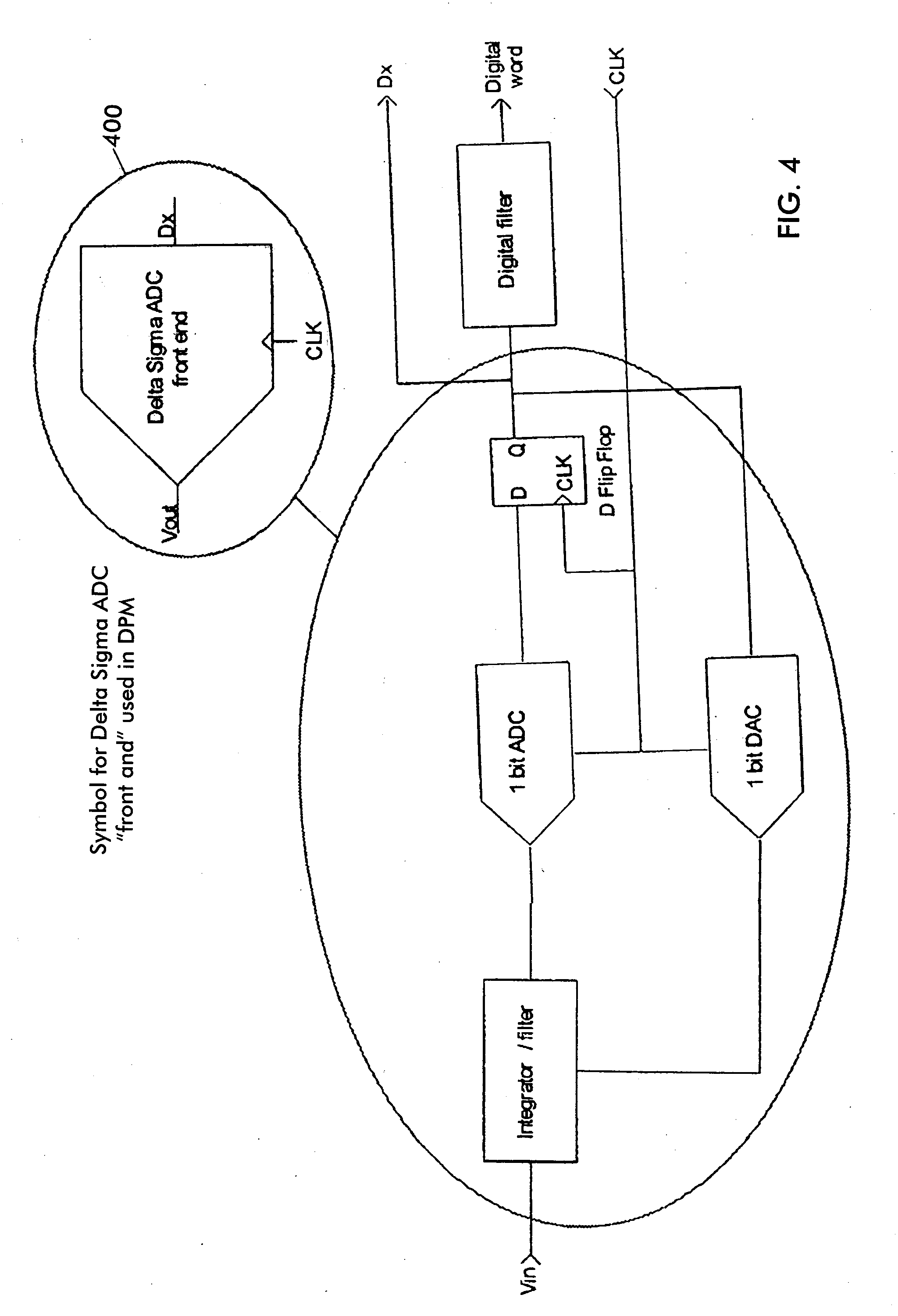 Digital power monitoring circuit and system